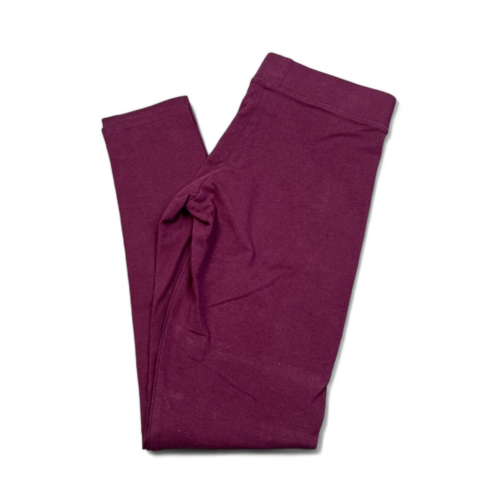 American Eagle Hi Rise Leggings Womens Size Small Maroon Red Yoga Pants
